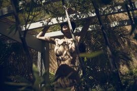 Thumbnail Naked girl in branches by Stefan Rappo