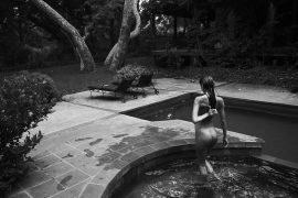 Thumbnail Naked girl poolside by stefan rappo