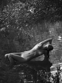 Thumbnail naked girl in hot spring by stefan rappo
